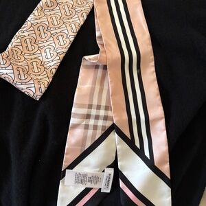 Burberry silk scarf